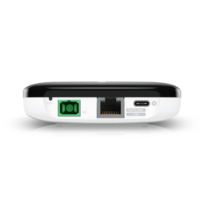 Ubiquiti Fiber XG (UISP-FIBER-XG) — ONU con 2.5 Gbps de Subida y 10 Gbps de Bajada, Alcance de hasta 20 km