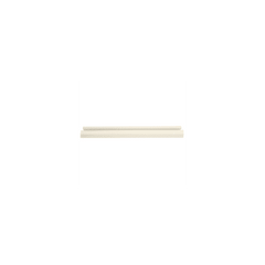 Base para canaleta T-70, de PVC rígido, con orificios perforados para montaje, 103.3 x 44.9 x 1800 mm, Color Blanco Mate