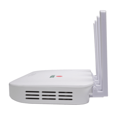 ONU GPON/EPON con Wi-Fi 6 AX1500 / Wi-Fi Doble banda 2.4 y 5 GHz / 4 Puertos Gigabit / Puerto PON SC/APC