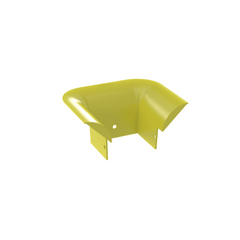 Accesorio de Control de Radio de Curvatura, Para Bajadas de Cable con Canaletas FiberRunner 4x4, Color Amarillo
