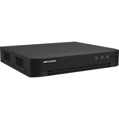 DVR 4 Canales TURBOHD + 2 Canales IP / 5 Megapixel Lite - 3K Lite / Audio Bidireccional  / ACUSENSE (Evista falsas alarmas) / 1 Bahía de Disco Duro / Salida de Video en Full HD