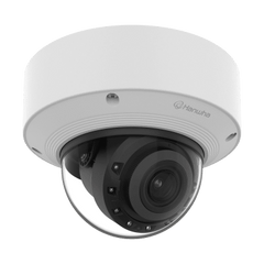 Cámara Domo 4K con IA, Antivandalica / Lente Motorizado de 4.4 a 9.3mm / P-Iris, WDR 120dB / Ranura SD / Conteo de personas y Vehiculos