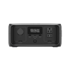 EcoFlow River 3 | Estación de Energía Portátil 245Wh Litio LFP / 2 AC 300 W (Max. 550W) / 1 USB-C 100W / 2 USB -A 12W / Cargador de Coche 8A a 12 o 24V / Conectividad WiFi y Bluetooth (App) / Carga Solar 110W Max.