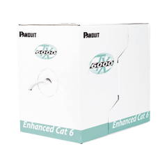 Bobina de Cable UTP 305 Metros (1000 Pies) de Cobre, TX6000? PanNet, Reelex, Gris, Categoría 6 Mejorado (23 AWG), PVC (CMR, Riser), de 4 Pares