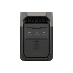 Estación de Energía Portátil Delta 3 1024Wh Litio LFP / 6 AC 1800 W (Max. 2200W) / 2 USB-C 100W / Capacidad para Aumentar Respaldo / Cargador de Coche 10A a 12.6V / Conectividad WiFi y Bluetooth (App) / Carga Solar 500W Max.