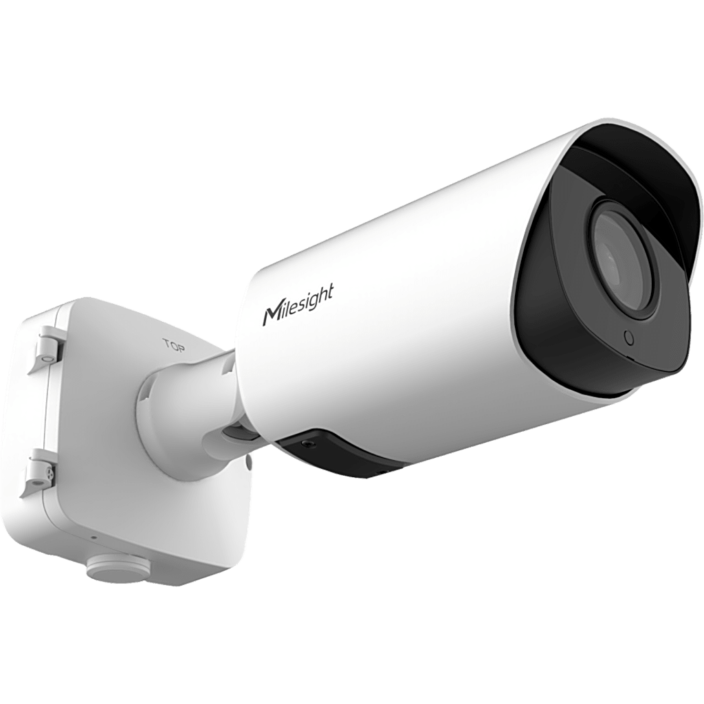 Cámara Bullet IP 5MP / 12X Zoom Óptico / STARVIS 2 / WDR 120dB / IR 180 m / AI VCA 2.0 / H.265+ / IP67+IK10 / PoE+ / Almacenamiento 1TB