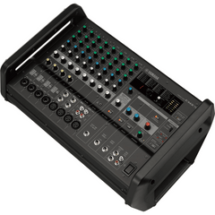 Mezcladora de Audio Amplificada | 12 Canales | Amplificador de Alta Eficiencia 2x630W | Efectos Integrados | 4/8 Ohms