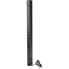 PDU Vertical para Rack con 18 Tomas NEMA 5-15R, 15A, 1.22 m (48 in) de Altura, Acero Color Negro