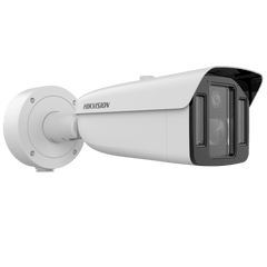 Bala IP Multi-Sensor DeepinView / Lente 15 a 45 mm (4 MP) + lente 4 mm (4 MP) / DarkFighterX y ColorVu / WDR 140 dB / IR + Luz Blanca (100 Mts y 30 Mts) / IP67 / IK10