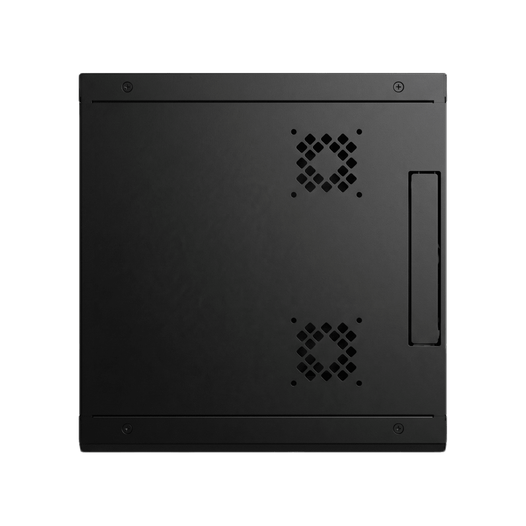 Gabinete de Pared con Puerta de Cristal Templado, 635mm de Profundidad, 6U Rack de 19 in, Acero Reforzado
