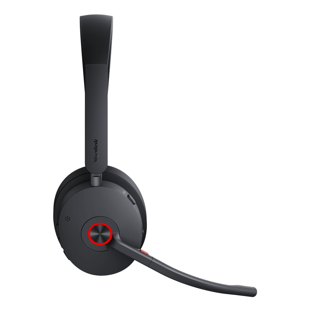 Auriculares estéreo Yealink BH74 edición MS / Bluetooth 5.3 con adaptador USB C&A / Cancelación activa de ruido / 65 horas de reproducción de música