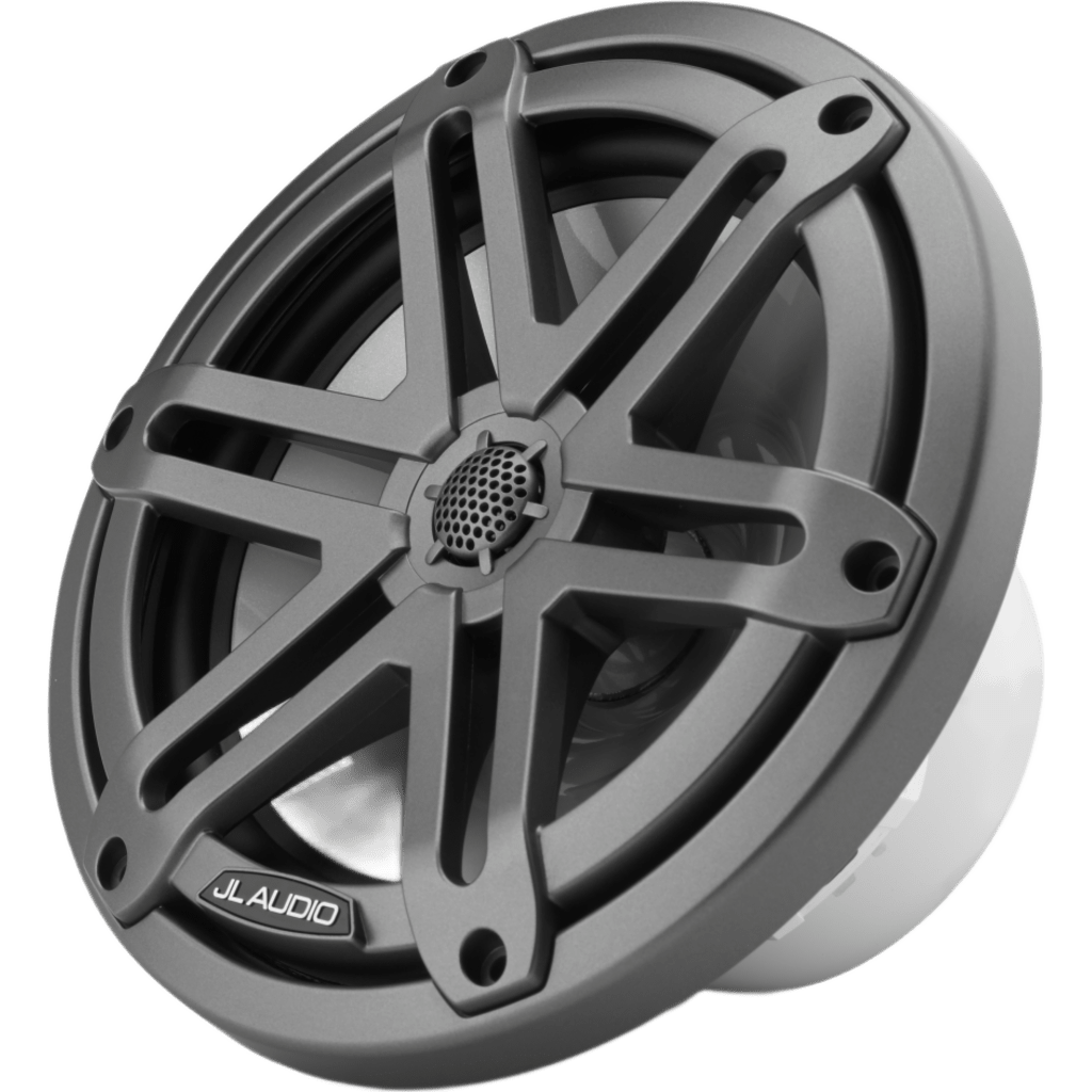 Bocinas Náuticas Coaxiales / 7.7" / 70 W RMS / 90.5 dB / 45 Hz - 25 kHz / 4 &Omega; / Rejilla Deportiva Gris