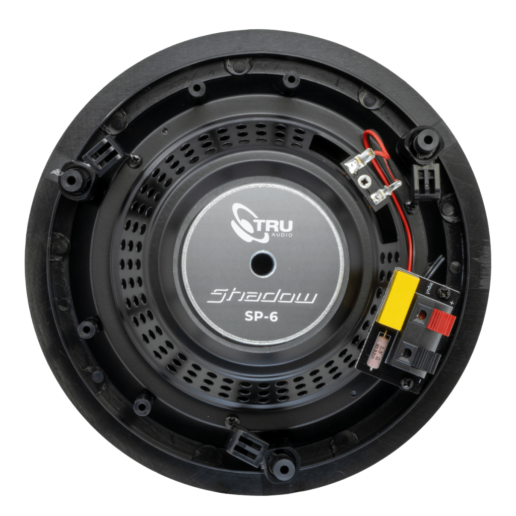 Altavoz De Techo De 2 Vías | Sin Marco | Woofer De 6.5in | Tweeter Pei De 1/2in | Potencia 5-60 W | Impedancia de 8&Omega; | Serie Shadow