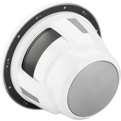 Subwoofer Náutico JL Audio M7 / 12" / Rejilla Deportiva Blanca / Deflector Infinito / 600 W RMS / 4 &Omega; / Sensibilidad 86.7 dB / Cono de Polipropileno Relleno de Mica / Montaje 306 mm (12.0625 in) / Profundidad de Montaje 202 mm (7.94 in)