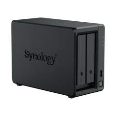NAS Synology DiskStation DS725+ | 2 Bahías | Expandible hasta 7 Unidades | 2 Ranuras M.2 NVMe | Puerto 2.5GbE | Rendimiento 276 MB/s Lectura y 224 MB/s Escritura | Compatible con Unidad de Expansión DX525.