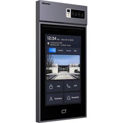 Videoportero Con Lector QR Físico / Incluye Bracket de Instalación / Pantalla 10" LCD / Cámara 5 MP / Acceso Por Rostro, Tarjeta, QR, Bluetooth, NFC, PIN / Llamada a App / Administración En La Nube