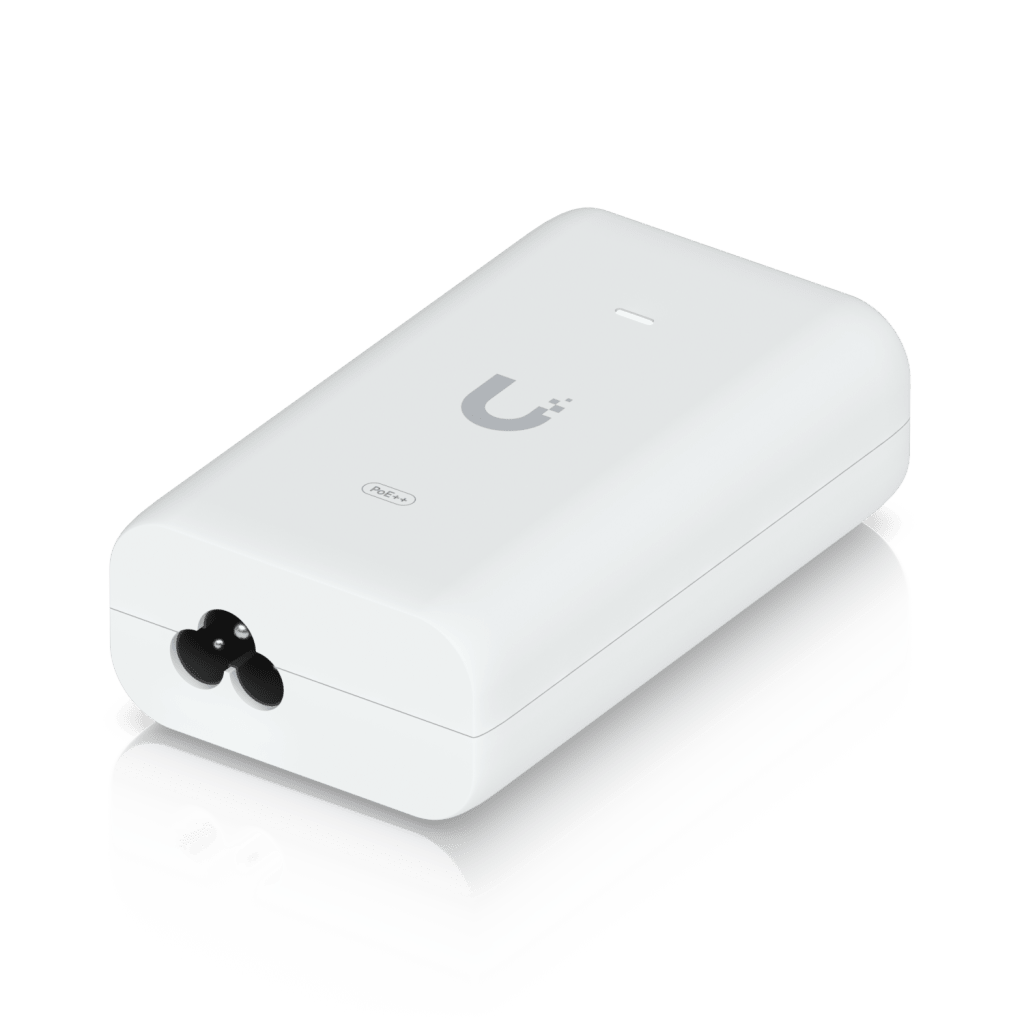 Adaptador PoE++ / 54V DC @ 1.12A / hasta 60W / Puertos 10 GbE / Protección de Sobretensiones