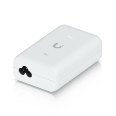 Adaptador PoE+ 2.5G / hasta 30 W / 48V 0.65A / (2) Puertos RJ45 MultiGigabit 2.5G / Salida PoE+ / LED Indicador / Ideal para APs UniFi WiFi 7 / / Protección contra Sobretensiones