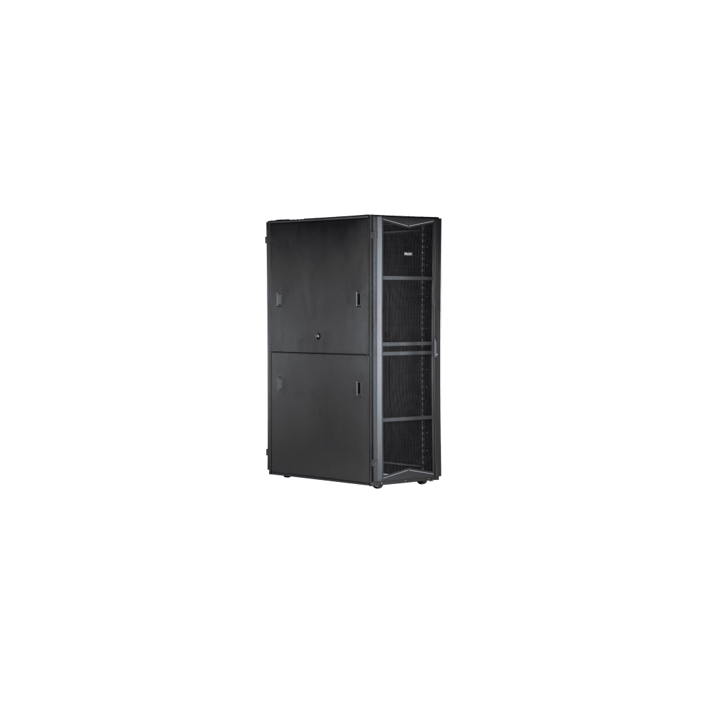 Gabinete FlexFusion para Centros de Datos, 45 UR, 800 mm de Ancho, 1070 mm de Profundidad, Fabricado en Acero, Color Negro