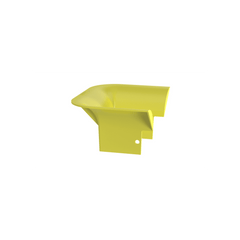 Accesorio de Control de Radio de Curvatura, Para Bajadas de Cable con Canaletas FiberRunner 4x4, Color Amarillo