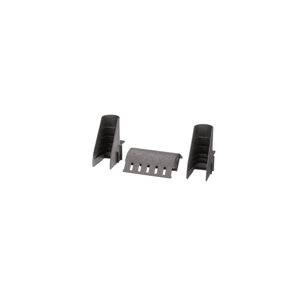 Kit de Bajada de Cables Para Charola Tipo Escalerilla, Con Control de Radio de Curvatura, Fabricado en Nylon 6.6, Color Negro