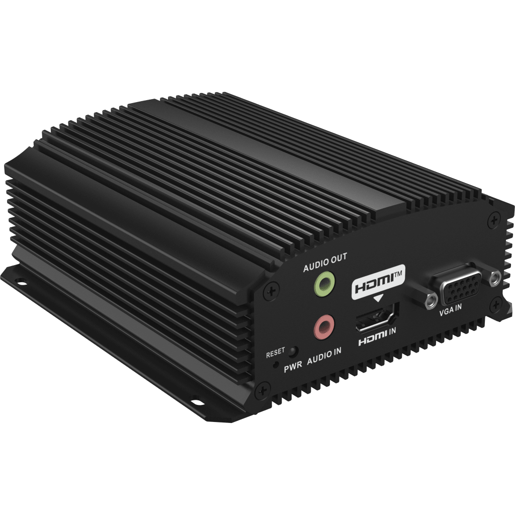 Codificador de Vídeo (Encoder) / Entrada HDMI o VGA / 1 Entrada de Audio
