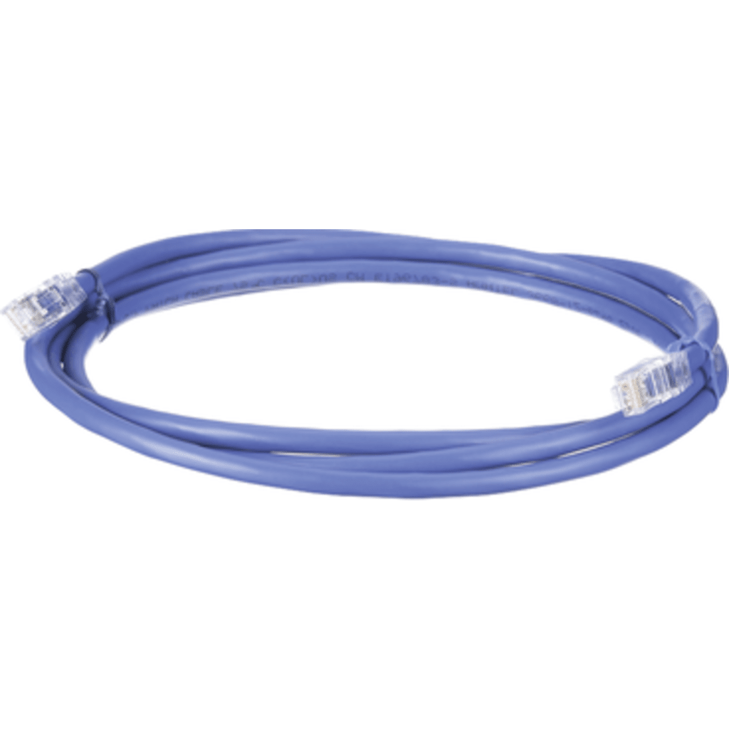 Cable de Parcheo UTP, Cat6A, 24 AWG, CM, Color Azul, 4 ft.
