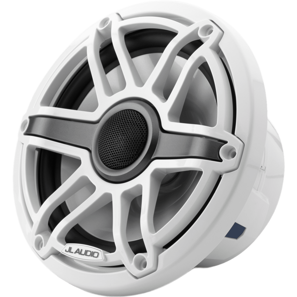 Bocina Náutica JL Audio M6 7.7" / Coaxial / 100 W RMS / 91 dB / 45 Hz-25 kHz / 4 &Omega; / LED Transflective™ / Rejilla Deportiva Blanca