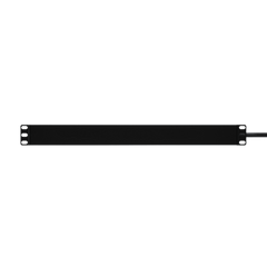 PDU ES2P Básico para Distribución de Energía, Enchufe de Entrada NEMA L6-20P, Con 12 Contactos C13, Instalación Horizontal de 19in, 1UR, 20 Amp, 220 Vca