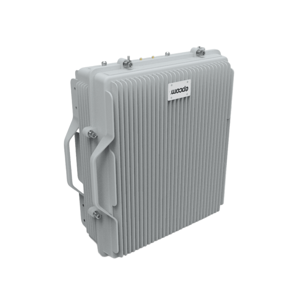 (HASTA 3 KILÓMETROS) Amplificador de Señal Celular TRI Banda / 2G, 3G, 4G y Llamadas / 20 Watts de Potencia / Ganancia DL 95 dB / Amplía la Cobertura Celular a Área Rural / IP65 Exterior