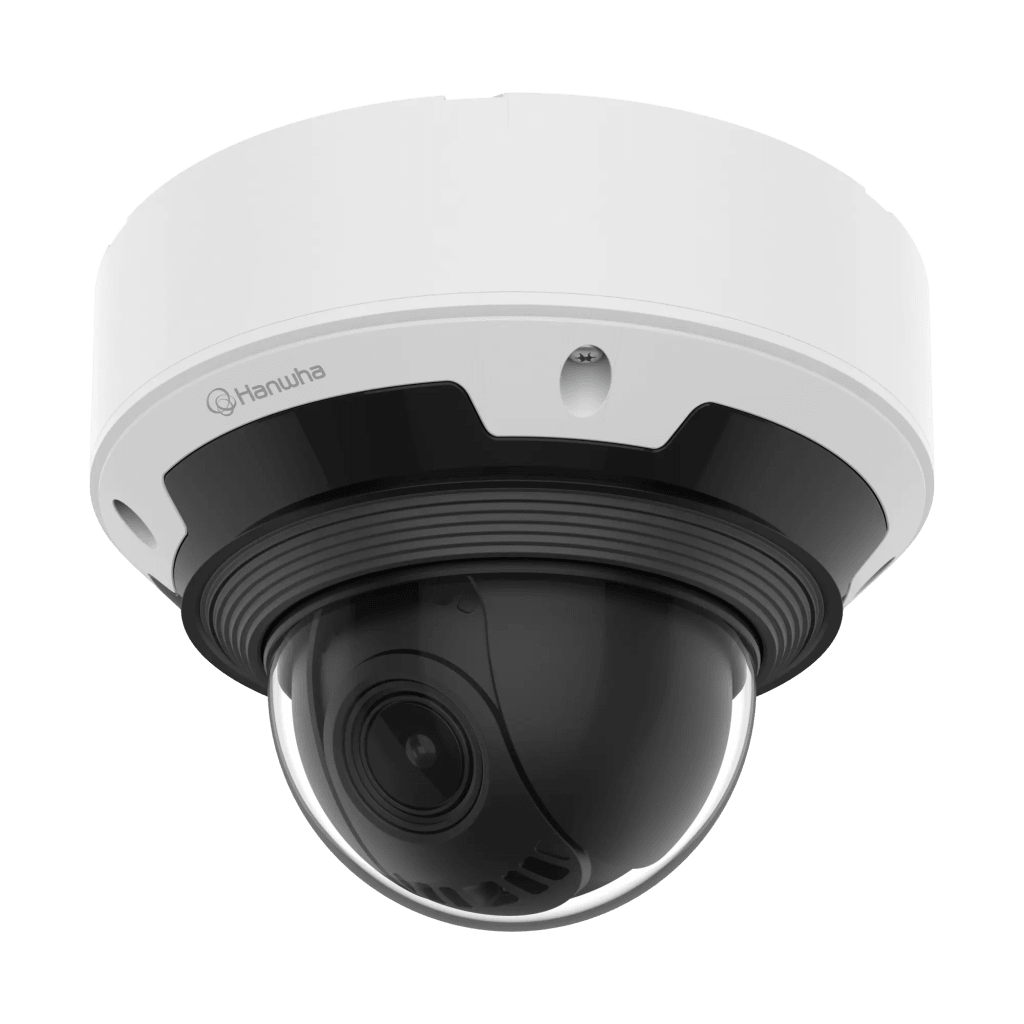 Cámara Domo Exterior Antivandálica AI 4MP / Sensor 1/1.8" CMOS / Zoom Varifocal Motorizado 2.0x (4.6-9.35mm) / WiseIR 30 mts / Inteligencia Artificial Avanzada / Detección Persona-Vehiculo-Matrícula / IP67-IP66-IP6K9K-IK11