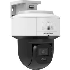 PTZ IP 4 Megapixel (2560x1440) / 4X Zoom Óptico / Dual Light 30 m IR + 30 m Luz Blanca / Lente 2.8-12 mm / AcuSense / Auto-Tracking Lite / Audio de 2 Vías / IP66 / PoE+ / microSD 512 GB