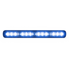 Luz auxiliar Giga Thin 11¨ Quadcolor Rojo/Azul/Ambar/Blanco 48 LED Con funcionalidad de director de tráfico