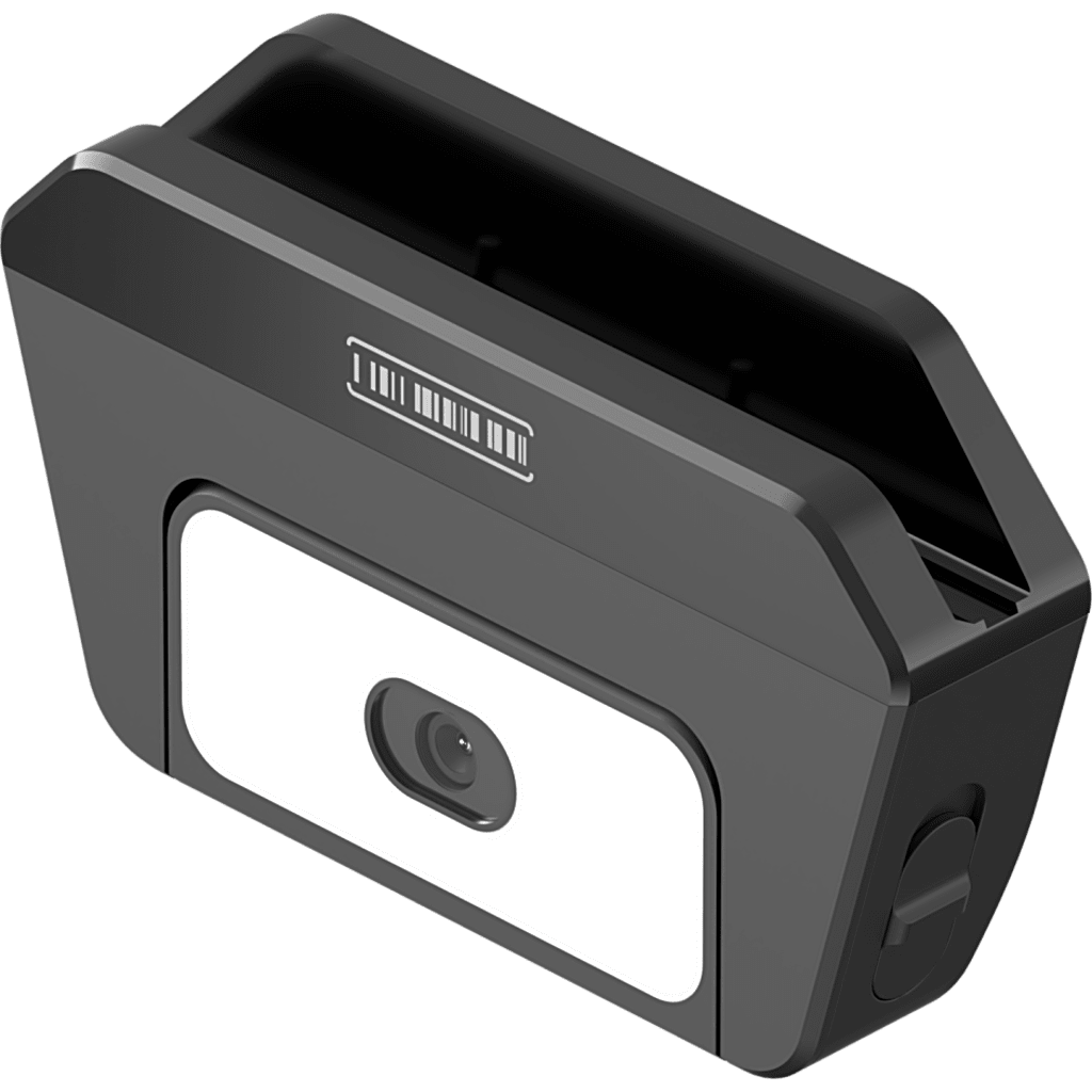 Escáner de Códigos de Barras / Externo / 1D y QR / USB / Montaje Lateral e Inferior
