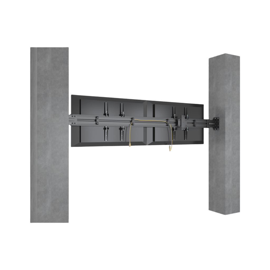 Sistema de Montaje en Pared / Rieles 2000 mm (78.7 in) / Estructura Modular / Soporte Ajustable / Incluye Herramientas y Tornillería Completa