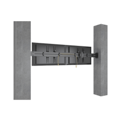 Sistema de Montaje en Pared / Rieles 2000 mm (78.7 in) / Estructura Modular / Soporte Ajustable / Incluye Herramientas y Tornillería Completa