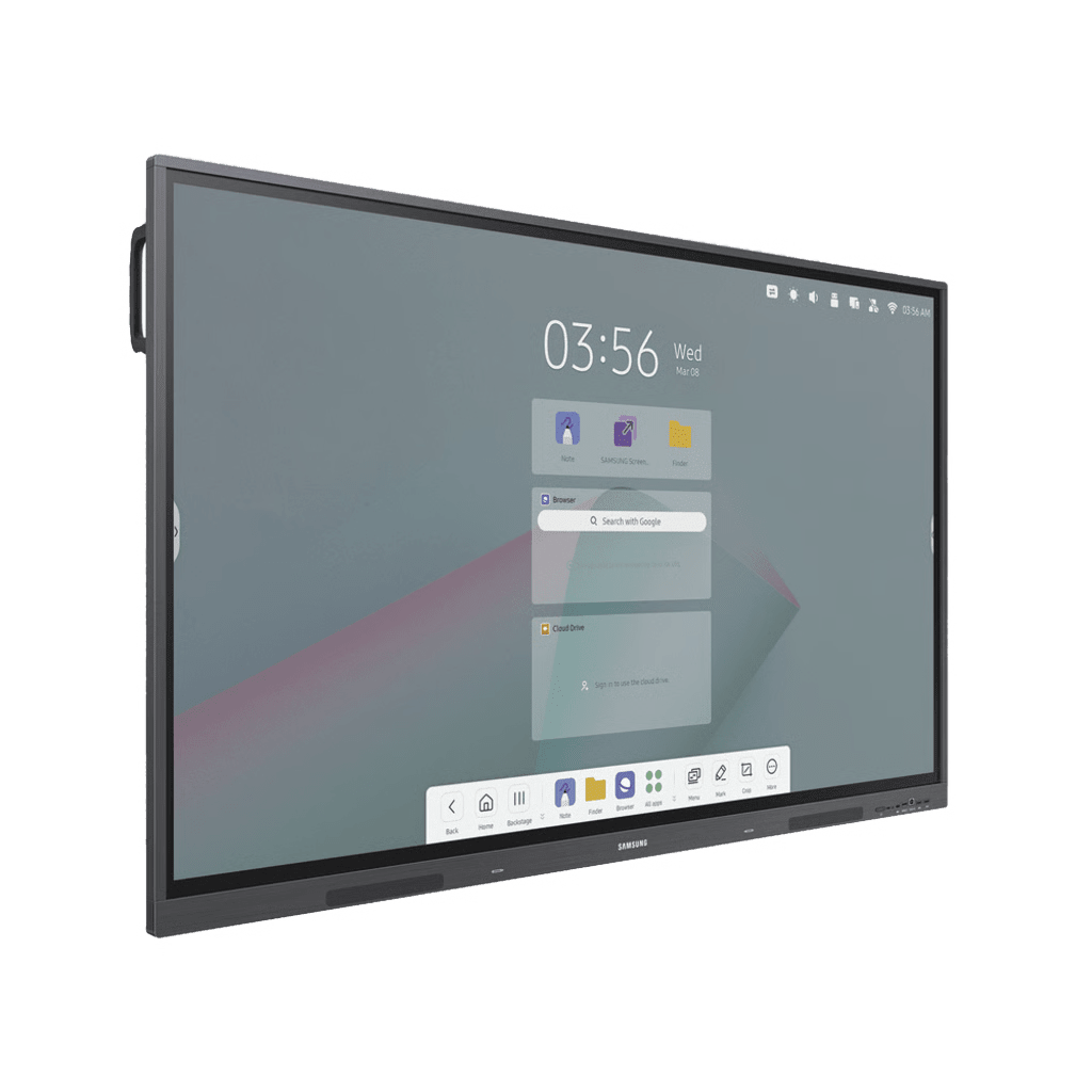 Pantalla Interactiva 75" / Resolución 4K UHD (3840x2160) / Táctil IR / Brillo 400 nits / Android 14 EDLA / WiFi y Bluetooth / Compatible VESA 800x400