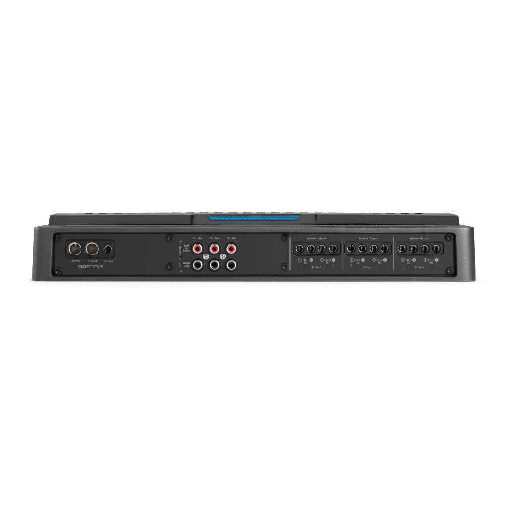 JL Audio® RD800/6 /  Car Audio / Amplificador Full-range 6 Canales / 800 W / RD Series