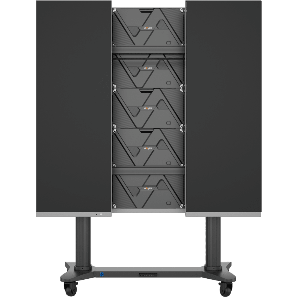 Modulo LED All-In-One / Serie ICON ABSEN / 136 Pulgadas / Pitch 1.5 mm / COB / Sistema Operativo Android / Montaje de Piso Motorizado / Flight Case