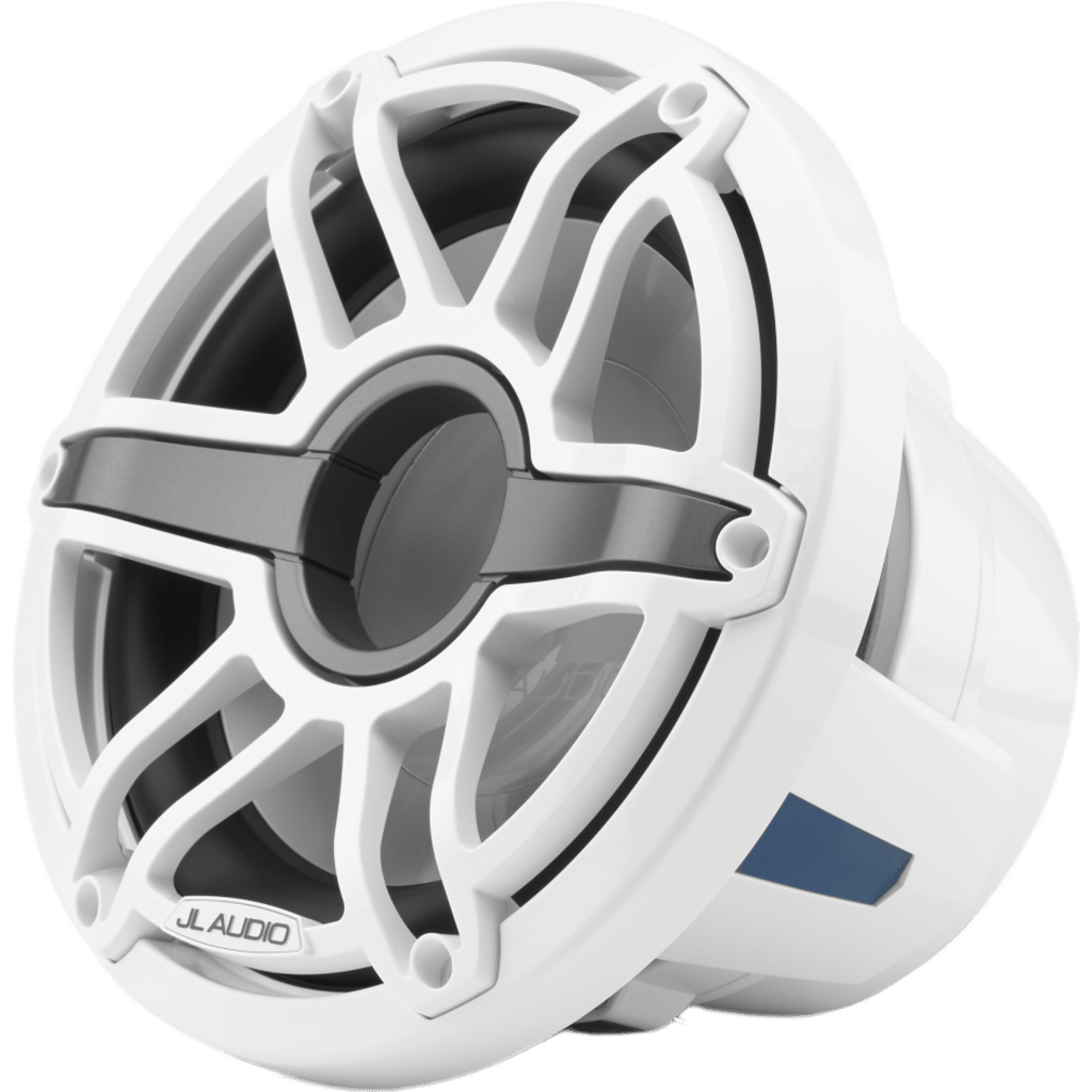 Subwoofer Náutico 10" / 250 W RMS / 4 &Omega; / Polipropileno con Mica / Rejilla Deportiva Blanca / Deflector Infinito o Caja Cerrada / Marino