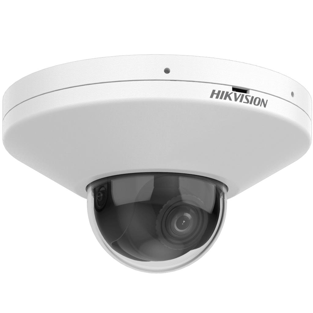 [Hik AI] Mini Domo IP 4 Megapixel / Lente 2 mm / Ideal para Elevadores / Diseño Compacto / ColorVu / 2 Micrófonos Integrados / Interior / ACUSENSE / Captura Facial / PoE / WDR 130 dB / ONVIF / Micro SD