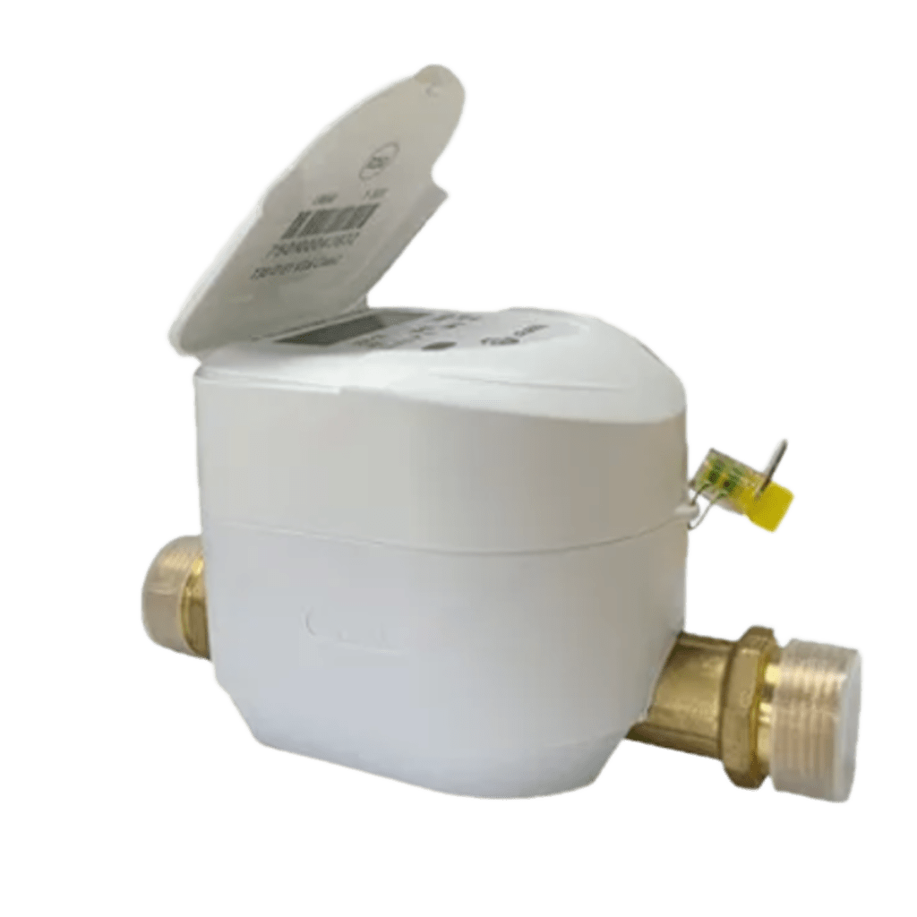 Medidor Ultrasónico de Agua LoRaWAN / 1 Pulgada / Smart Metering y Telemetría para BMS / Válvula Integrada / IP68 / Bidireccional / LCD 9 Dígitos