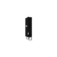 Caja de Conexión de Fibra Óptica, Para Montaje en Pared, Acepta 1 Placas FAP o FMP, Hasta 24 Fibras, Color Negro