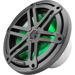 Bocinas Náuticas JL Audio M3 / 7.7" / Coaxial / 70 W RMS / LED RGB / Rejilla Deportiva Gris / 90.5 dB / 45 Hz-25 kHz / 4 &Omega;