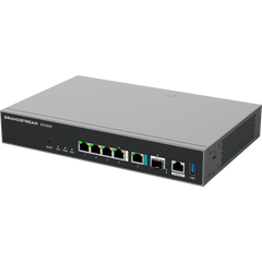 Dispositivo de Convergencia de Redes GCC6020 / Router VPN / Firewall de Próxima Generación / IP PBX / Switch de Red / 4 Puertos Gigabit Ethernet / 1 Puerto SFP+ 10 Gigabit / 1 Puerto 2.5 Gigabit / Administración en la Nube GDMS / Mont