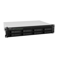 Servidor de Almacenamiento en Red RackStation RS1221+ | 8 Bahías | Expansión a 12 Bahías | CPU AMD Ryzen V1500B | 4 GB DDR4 ECC | RAID Soportado | 10/25GbE | Synology High Availability | Protección de Datos Integral.