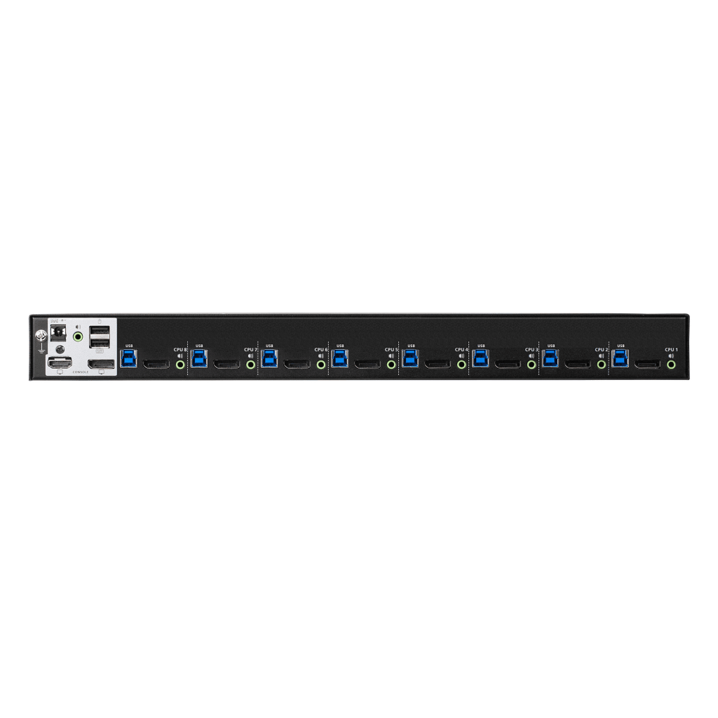 Conmutador KVM USB 3.0 4K | DisplayPort de 8 puertos