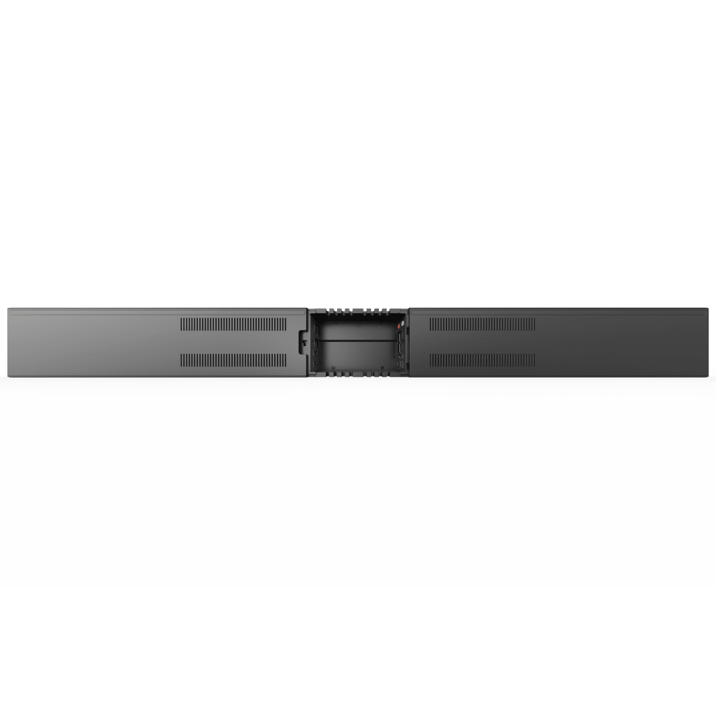 Barra de Videoconferencia Yealink A50 con IA y Control Remoto VCR11, Todo en Uno para Salas Medianas y Grandes con Seguimiento Automático del Hablante
