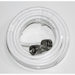 Jumper Coaxial con Cable Epcom295 | Conector N Macho en los Extremos | 18 Metros (59.06 Pies) de Longitud.