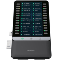 Módulo de Expansión EXP-55 de Yealink para Teléfonos IP Yealink Series T7X/T8X con Capacidad Para Hasta 78 Teclas Programables